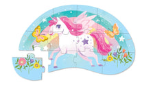 Load image into Gallery viewer, Crocodile Creek - Mini Puzzle 12 pc - Sweet Unicorn Rainbow