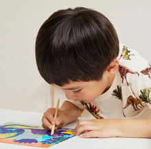 Load image into Gallery viewer, Tiger Tribe - Scratch Art - Dinosaurs