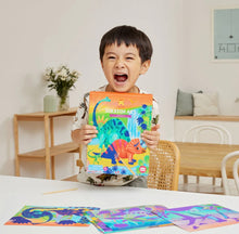 Load image into Gallery viewer, Tiger Tribe - Scratch Art - Dinosaurs