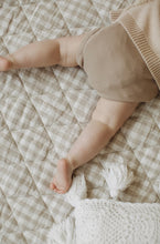Load image into Gallery viewer, Linen Label Oatmeal & Gingham Play Mat