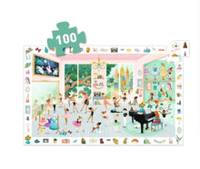 Load image into Gallery viewer, Djeco - The Ballet Dance School 100 Piece Observation Puzzle