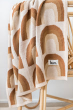 Load image into Gallery viewer, Kiin - Organic Cotton Knitted Rainbow Blanket