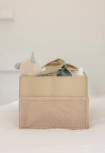 Load image into Gallery viewer, Linen Label - Nappy Caddy- Luxe Range- Nude