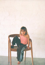 Load image into Gallery viewer, Illoura the Label - Lightweight Knit Pants Choc Contrast