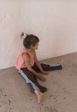 Load image into Gallery viewer, Illoura the Label - Lightweight Knit Pants Choc Contrast