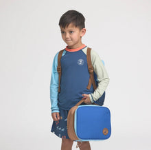 Load image into Gallery viewer, Cry Wolf - Everyday Lunch Bag DEEP SEA COLOURBLOCK