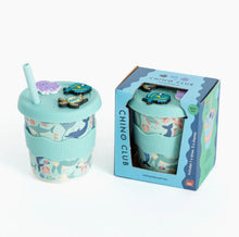 Load image into Gallery viewer, Chino Club - Sea Creatures Chino Charm Cup 8oz