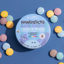 Load image into Gallery viewer, Honeysticks - Bath Drops Colour Magic 36pk