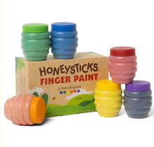 Load image into Gallery viewer, Honeysticks - Finger Paints 6 Pack 55ml
