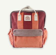 Load image into Gallery viewer, Banabae - Corduroy Splice Eco Backpack - BERRY NICE