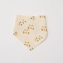 Load image into Gallery viewer, Over the Dandelions - Organic Muslin Bib Daisy