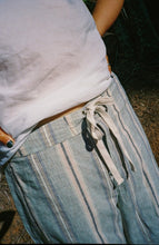 Load image into Gallery viewer, Atmosea - Lace Up Pant in Holiday Stripe