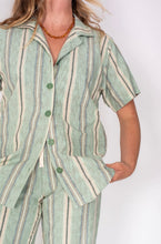 Load image into Gallery viewer, Atmosea - Unisex Shirt in Holiday Stripe