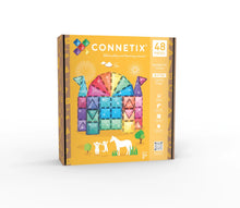 Load image into Gallery viewer, Connetix - Magnetic Tiles Glitter Castle Pack, 48 pc