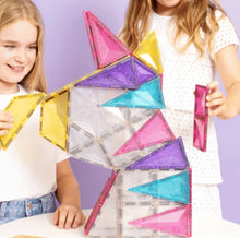 Load image into Gallery viewer, Connetix - Magnetic Tiles Glitter Unicorn Pack 56pc