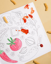 Load image into Gallery viewer, Journey of Something - Pasta Lovers Colouring Book