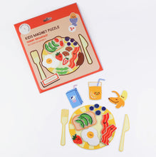 Load image into Gallery viewer, Journey of Something - Kids Magnet Puzzle - Yummy Breakfast