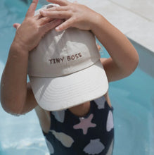 Load image into Gallery viewer, Anchor & Arrow - 'Tiny Boss 'Kids Cap - Beige