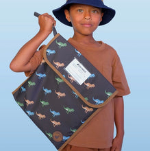 Load image into Gallery viewer, Crywolf - Book Bag - Dino Club