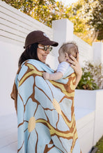 Load image into Gallery viewer, KIIN - Organic Muslin Swaddle - Fleur Umber (Limited Edition)