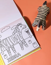 Load image into Gallery viewer, Journey of Something - Alphabet Safari Colouring Book Kit