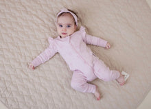 Load image into Gallery viewer, Aster & Oak - Lilly Bow Zip Romper