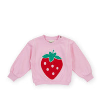 Load image into Gallery viewer, Goldie & Ace - Jumbo Strawberry Piped Sweater
