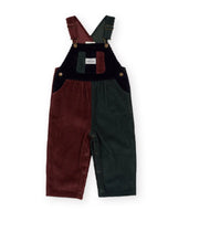 Load image into Gallery viewer, Goldie & Ace - Austin Corduroy Colour Block Overalls