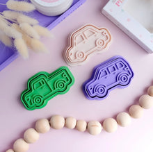 Load image into Gallery viewer, Play Sense - Eco Playdough Stamp | Vehicles | Car (BEIGE)