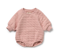 Load image into Gallery viewer, Wilson & Frenchy - Rose Organic Quilted Bodysuit