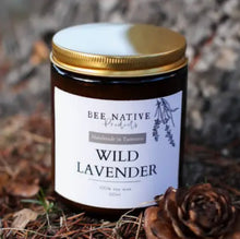 Load image into Gallery viewer, Bee Native Products - Wild Lavender Soy Candle Small