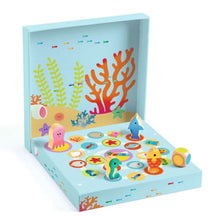 Load image into Gallery viewer, Djeco - Ludo Sea 4-in-1 Wooden Game