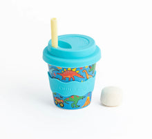 Load image into Gallery viewer, Chino Club - Dinosaurs and Monster Trucks Babychino Cup 4oz