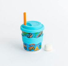 Load image into Gallery viewer, Chino Club - Dinosaurs and Monster Trucks Kids Keep Cup 8oz