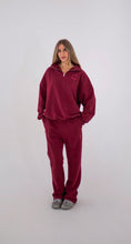 Load image into Gallery viewer, Tiny Trove - Women's Anja 1/4 Zip Jumper - Wine