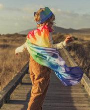 Load image into Gallery viewer, Sarah’s Silk - Rainbow Cape
