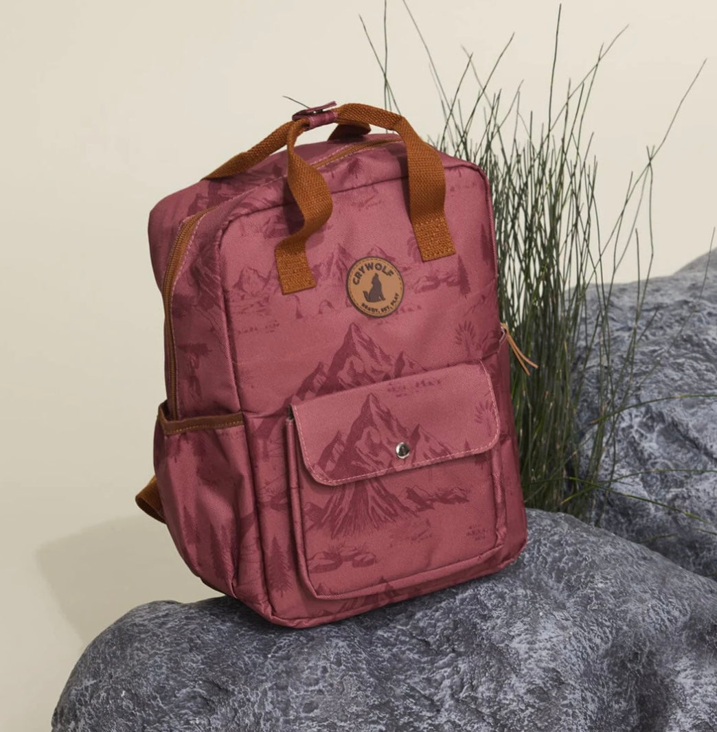 Crywolf - Mini Backpack  Rose Landscape