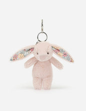 Load image into Gallery viewer, Jellycat - Bashful Blossom Blush Bunny Bag Charm
