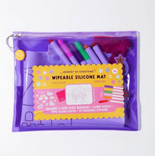 Load image into Gallery viewer, Journey of Something - Wipeable Silicone Colouring Mat - Unicorn Castle