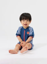 Load image into Gallery viewer, Goldie & Ace - Stripe Relaxed Romper