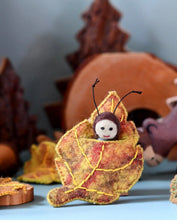 Load image into Gallery viewer, Tara Treasures - Felt Birch Leaf Baby