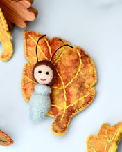 Load image into Gallery viewer, Tara Treasures - Felt Birch Leaf Baby