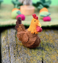 Load image into Gallery viewer, Tara Treasures - Felt Chicken Farm Animal Toy