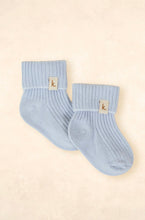 Load image into Gallery viewer, KIIN - Cotton Ribbed Baby Socks - BLUE