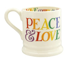 Load image into Gallery viewer, Emma Bridgewater - Rainbow Toast Love is Love 1/2 Pint Mug