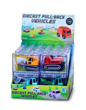 Load image into Gallery viewer, Verney - Diecast Pull-Back Vehicles - EARTHMOVING SERIES