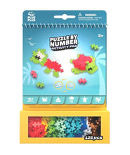 Load image into Gallery viewer, PLUS-PLUS - Activity Pad - Puzzle by Numbers - OCEAN
