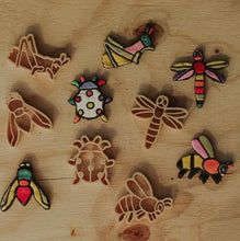 Load image into Gallery viewer, Kinfolk Pantry - Insect Cutter Set - Eco Playdough Tool