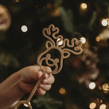 Load image into Gallery viewer, Kinfolk Pantry - Reindeer Bubble Wand - Christmas Eco Sensory Toy