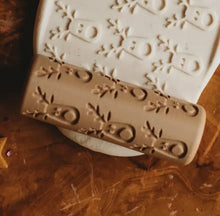 Load image into Gallery viewer, Kinfolk Pantry - Reindeer Roller - Eco Pattern Playdough Roller